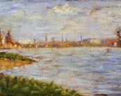 乔治 修拉 : The Riverbanks